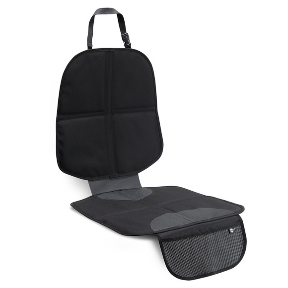 SafeFit Complete Toddler Car Seat Protector in black - Picture 1 of 6